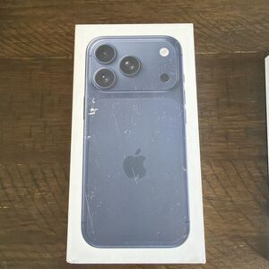 IPHONE 17 MAX PRO Deep Blue BOX ONLY